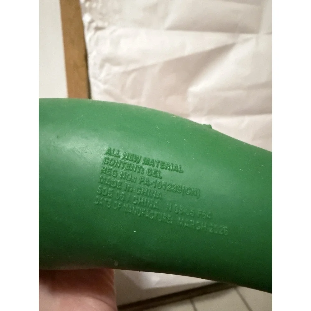 Sunny Days  Squeezy Pepper Sensory Squish Toy - Green